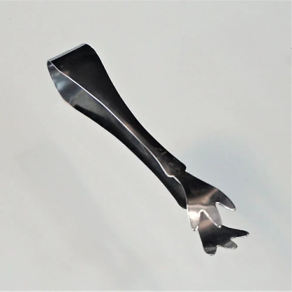 Ice Sugar Cube Tong Kitchen Bar Tool Stainless Steel
